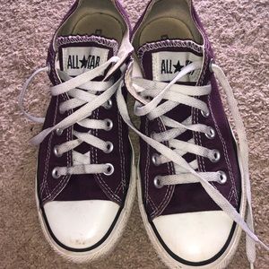 Dark purple/plum converse women’s 9